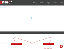 Tablet Screenshot of kizilozinsaat.com